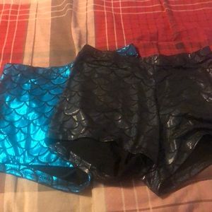 Fun booty shorts - lot of 2 Halloween